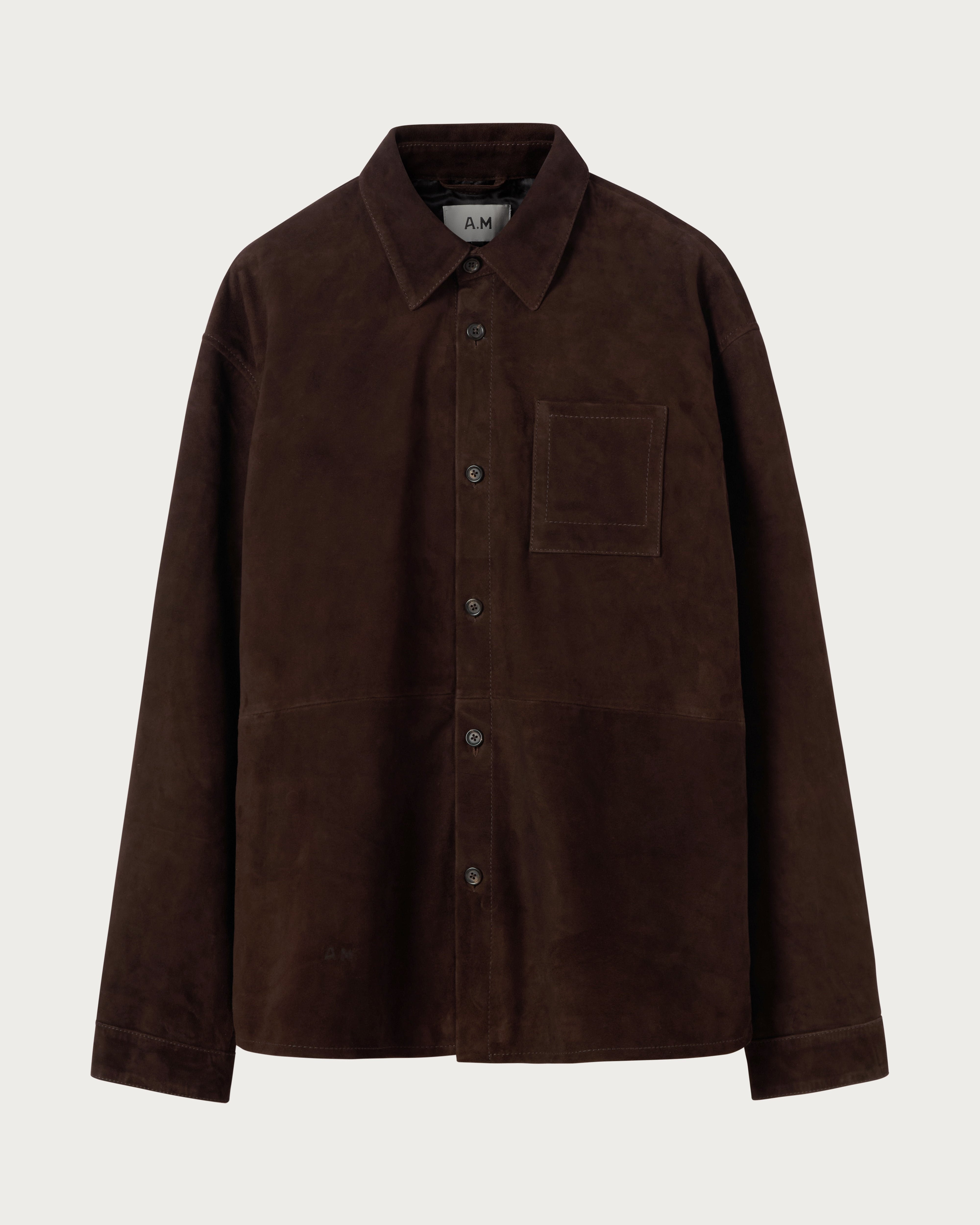 Suede Overshirt