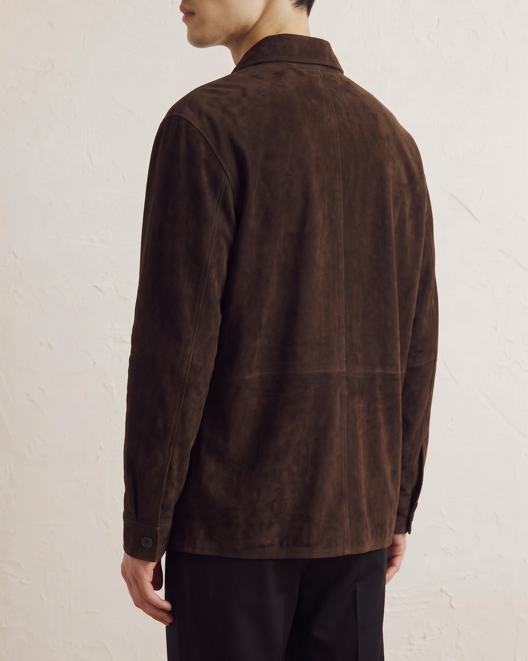 Suede Overshirt