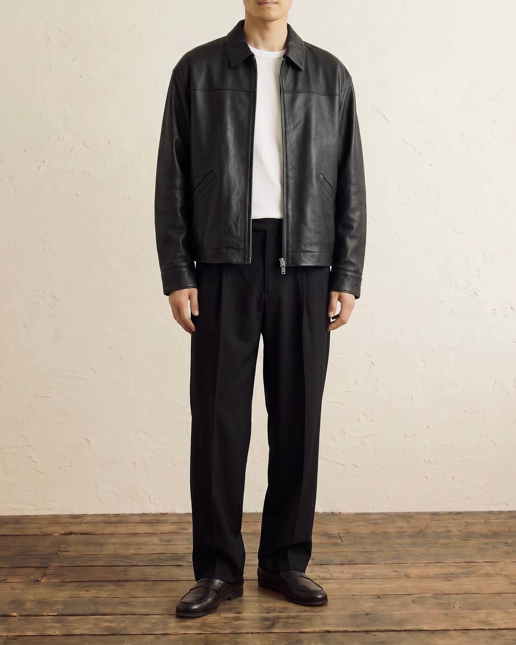 Leather Tokyo Blouson