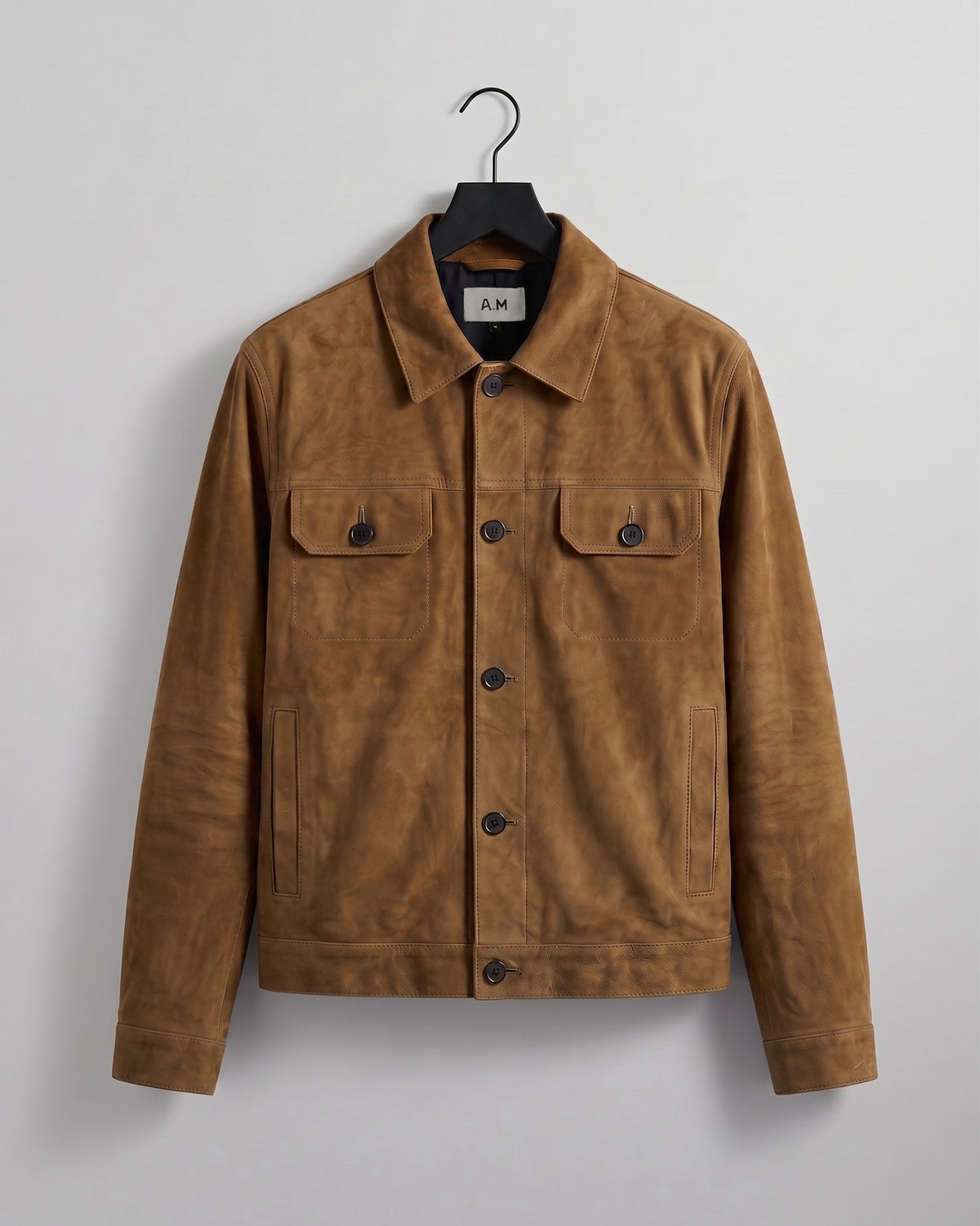 Nubuck Raw Trucker