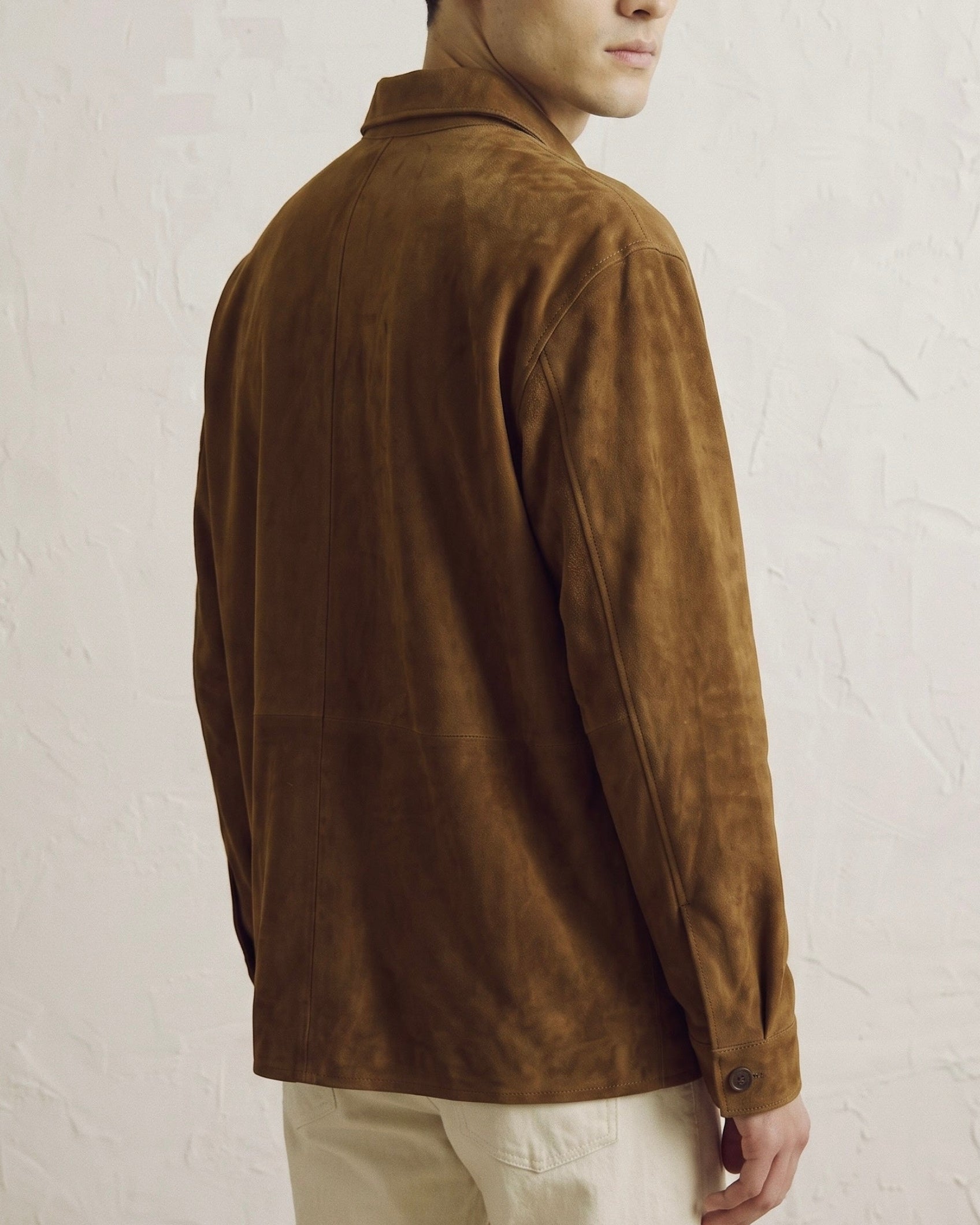 Suede Overshirt