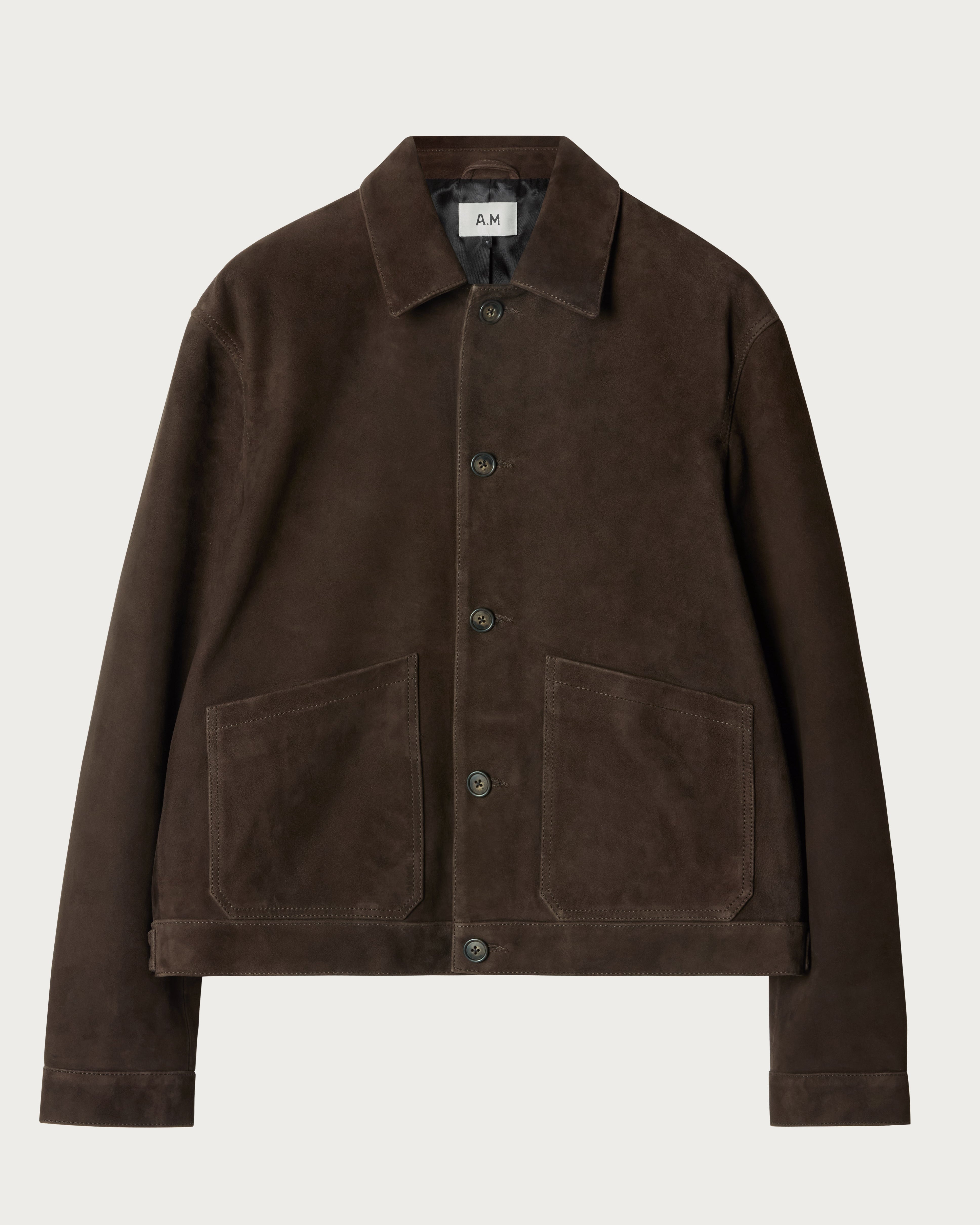 A.M X N.W Suede Mechanic Jacket