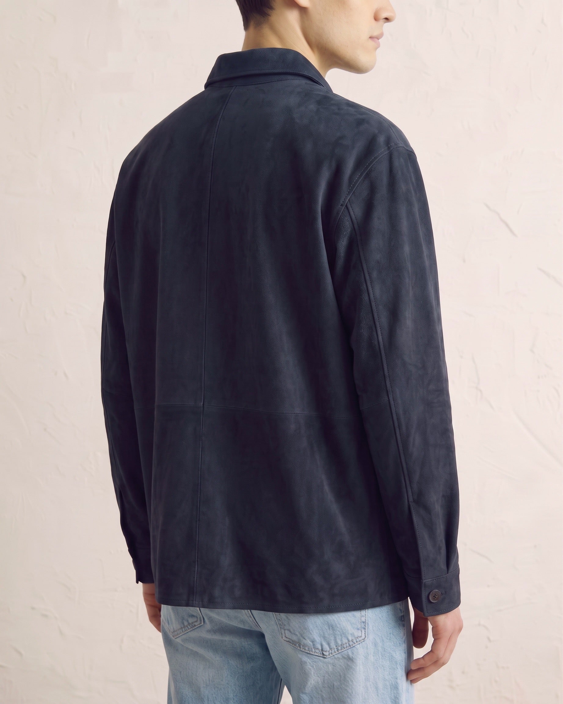 Suede Overshirt