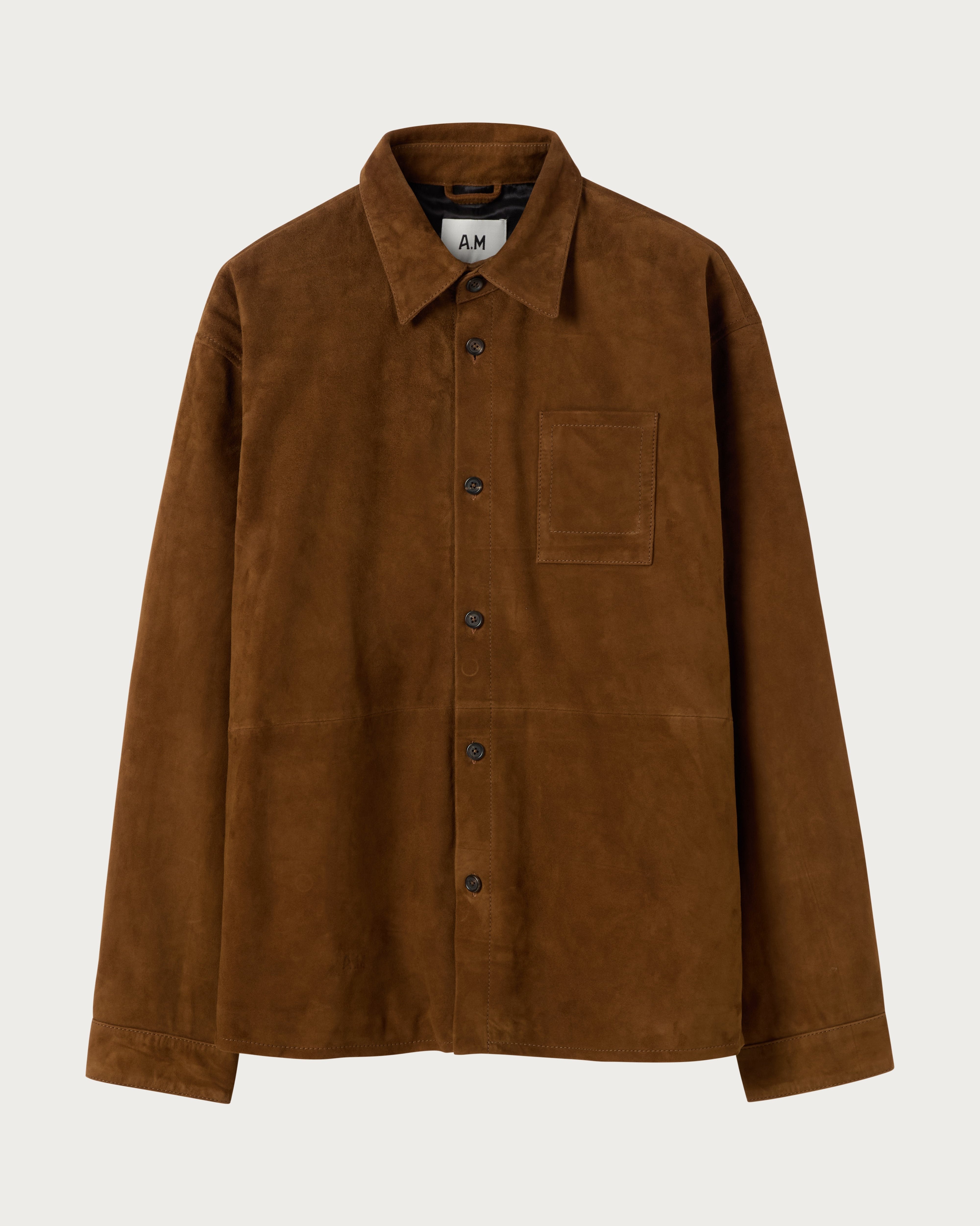 Suede Overshirt